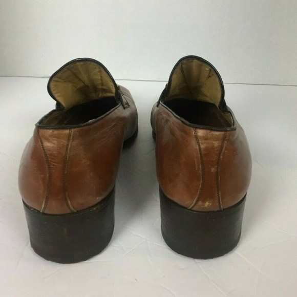 Calzature Di Lusso Verbano Men\'s Brown Shoe Size 8